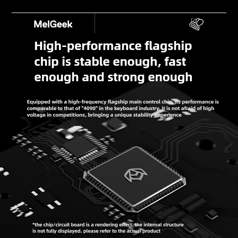 Melgeek Made68 Ultra Magnetic Shaft Mechanical Keyboard Aluminum Alloy RGB RT0.01 Customized E-sports Gamer Laptop Accessories