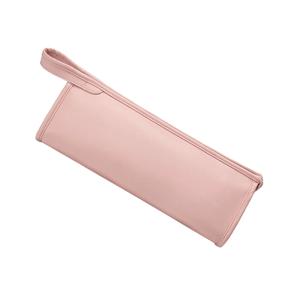 

Hair Dryer Case Splash-Proof Large Capacity Double Compartment Travel Pouch Handheld Portable Hair Curler Organizer Storage Bag