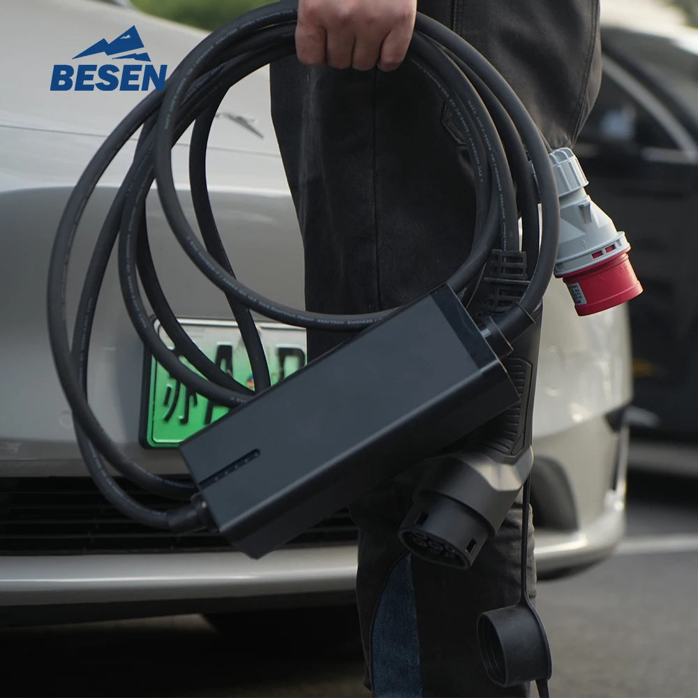 Портативное зарядное устройств – обзор и цена Portable Ev Charger 16A Adjustable