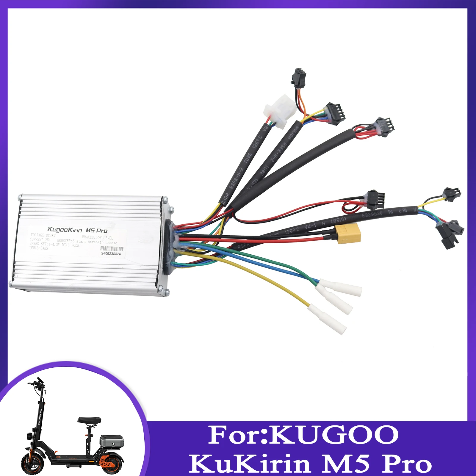 Electric scooter 48V 25A brushless controller For KUGOO KuKirin M5 Pro Original repair replacement parts