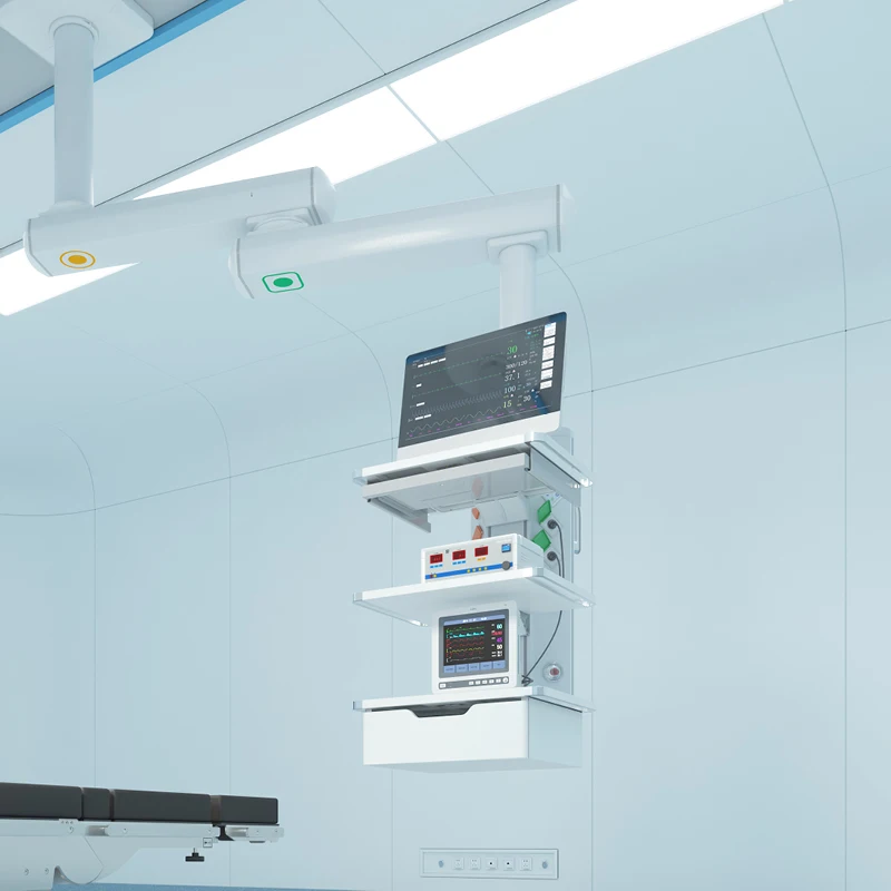 X22 Factory Hospital Emergency Operating       Nursing Electric Double-arm Ceiling Pendant