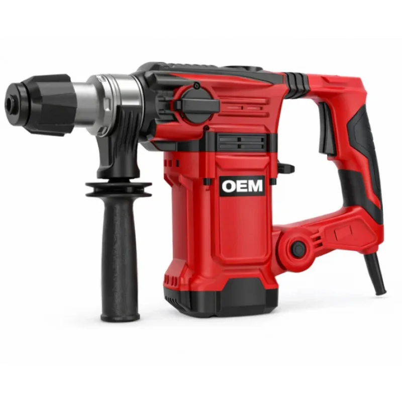 

High Power Concrete Breakers Wall Demolition Rotary Impact Drill Set 110V/220V Heavy Duty Hammer Electric Pick