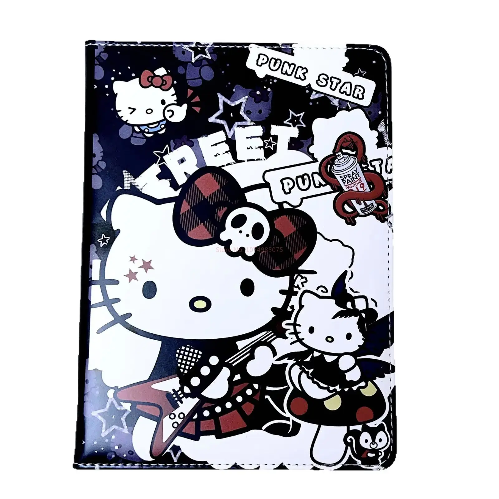 Cute Cartoon Sanrio Characters Hellokitty Figure A5 Soft Cover Full Color Inner Page Lineae Transversae Notebook Diary Present