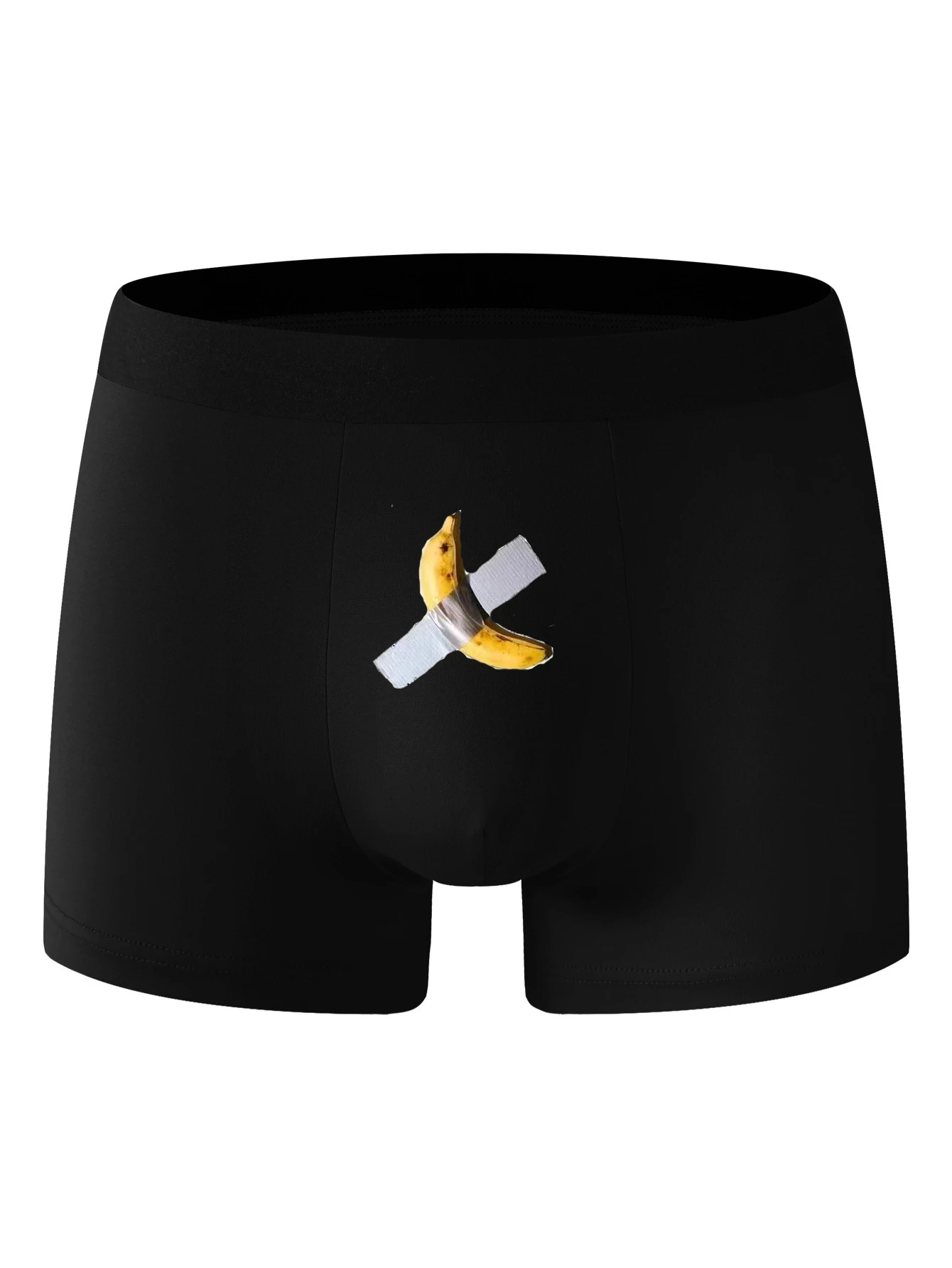 The simple and close-fitting boxer shorts are a must-have for men new black mens underwear for the summer of 2025 is comfortable