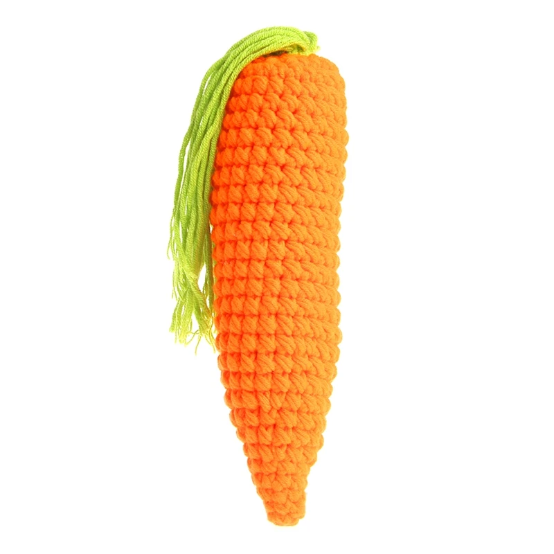 9.84in Soft Kids Crochet for Doll Woolen Realistic Carrot for Doll Vintage Desig Dropship