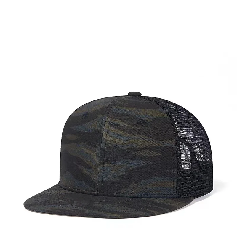 New Fashion Camouflage mesh cap Cotton snapback Hats flat Trucker caps Spring Summer Men Women Baseball Cap sun hats gorras