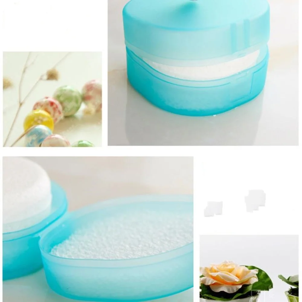 Portable Plastic Soap Box Container Round Leak Resistant Sponge Case Travel Bathroom Supplies Caja De Jabon De Plastico