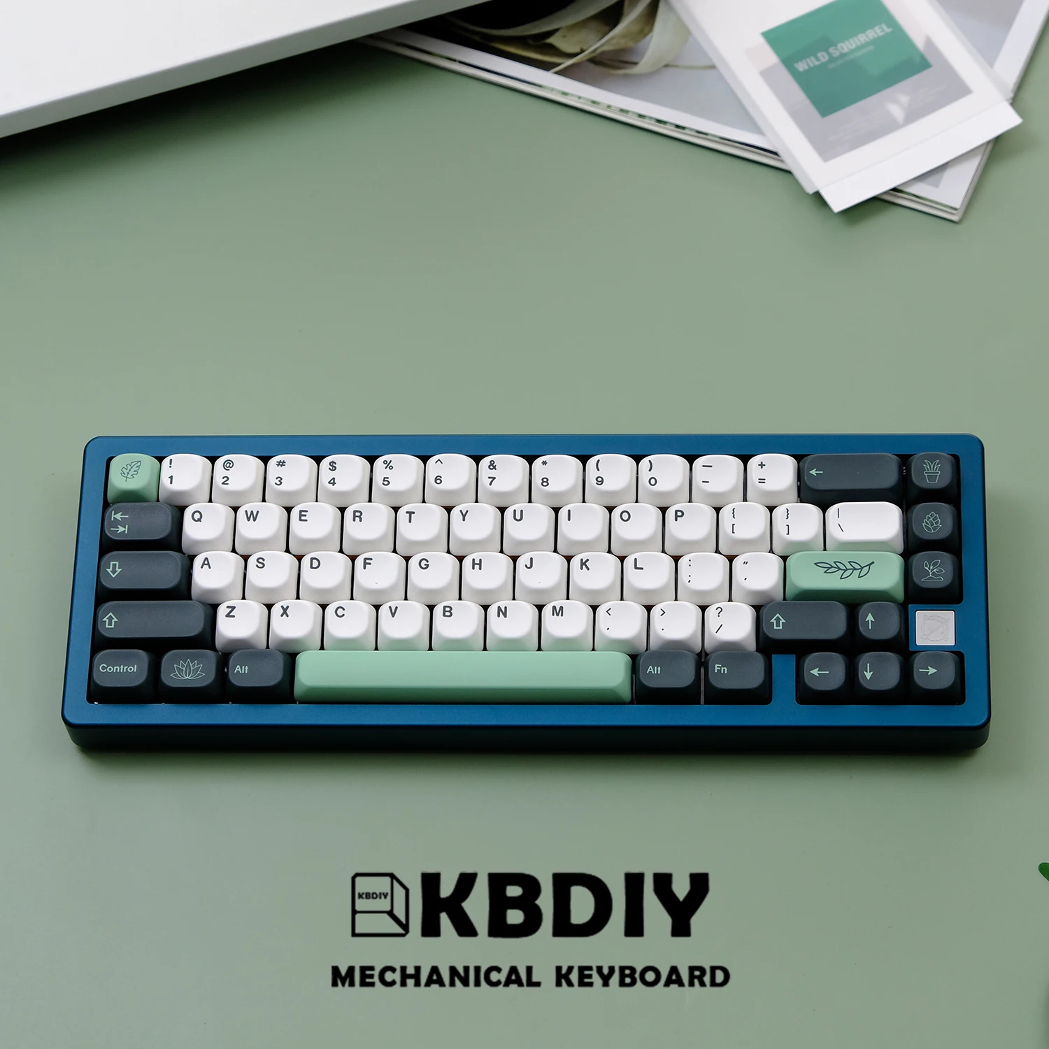 131 Keys/Set GMK Botanical Keycaps Custom KOA Profile PBT Keycap for Mechanical Keyboard Gaming for MX Switches Korean DIY