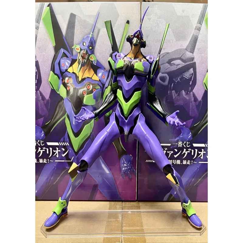 30CM 2023 Anime NEON GENESIS EVANGELION EVA Rampage EVANGELION-01 Figure PVC Model Toys Doll Collect Ornaments Gifts