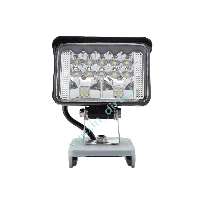 ไฟ LED ทำงานแบบไร้สายสำหรับ Makita 40V โคมไฟกลางแจ้งแบบพกพาแบตเตอรี่โทรศัพท์ลิเธียม (ไม่รวมแบตเตอรี่)