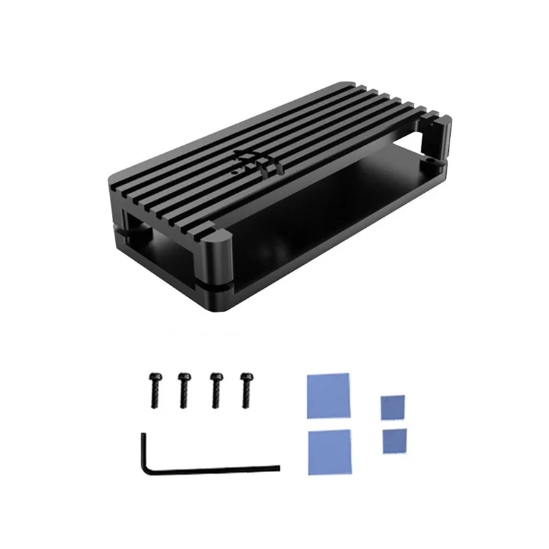 Alta calidad-para Raspberry Pi Zero 2 W carcasa de aleación de aluminio disipador de calor de refrigeración pasiva funda protectora Universal para Rpi Zero 2 W