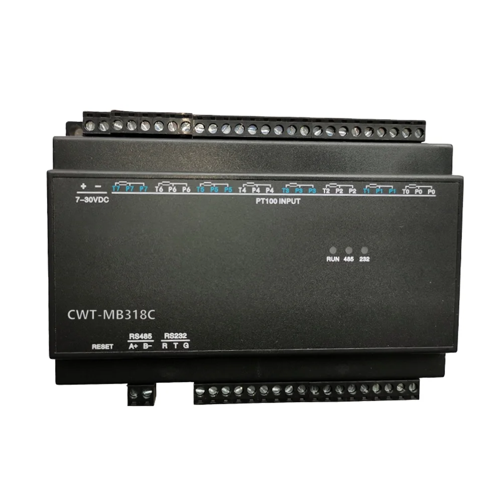 CWT-MB318C 8PT 8-Channel PT100 Temperature Modbus Acquisition Module
