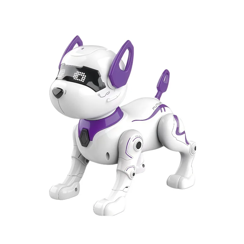Brinquedo Carro Divertido - Presente Engraçado - Cão Robô Inteligente AI Kawaii, Carros RC Multifuncionais com Sensor de Toque, Caminhão Monstro, Brinquedos para Crianças