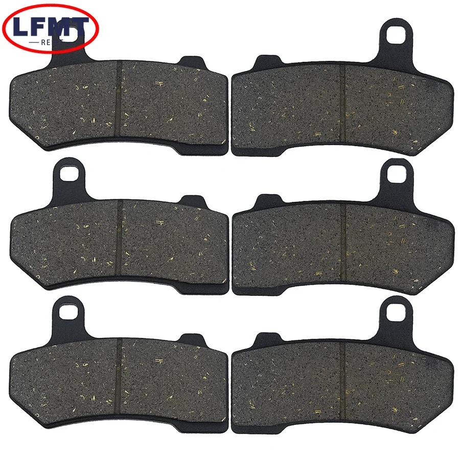 Motorcycle Front & Rear Brake Pads For Harley V-Rod VRSCF VRSCX VRSCAW Rod VRSCR VRSCDX Road King FLHR Electra Street Glide FLHT