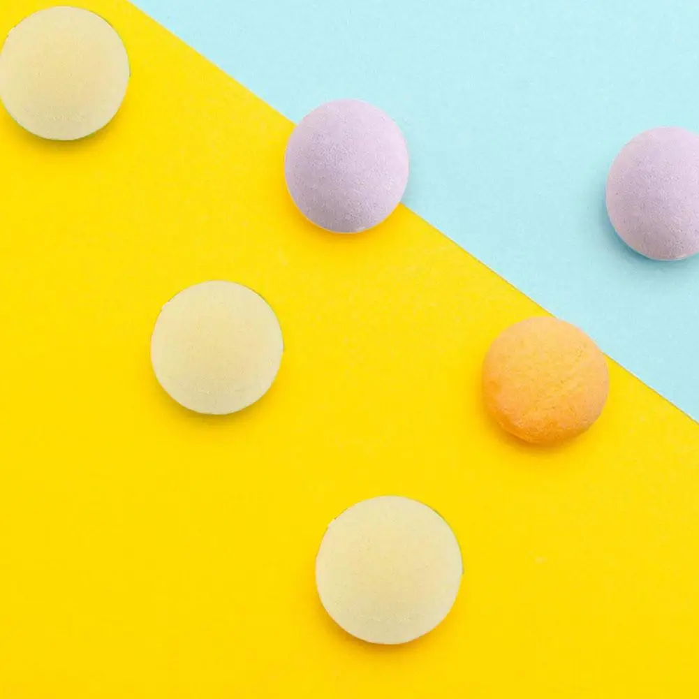 New Mini Bath Ball Bombs Handmade Bath Sea Salt Essential Type Salt Body Bath Deep Bombs Cleaner Aromatherapy Gift Oil Hand Z4G2