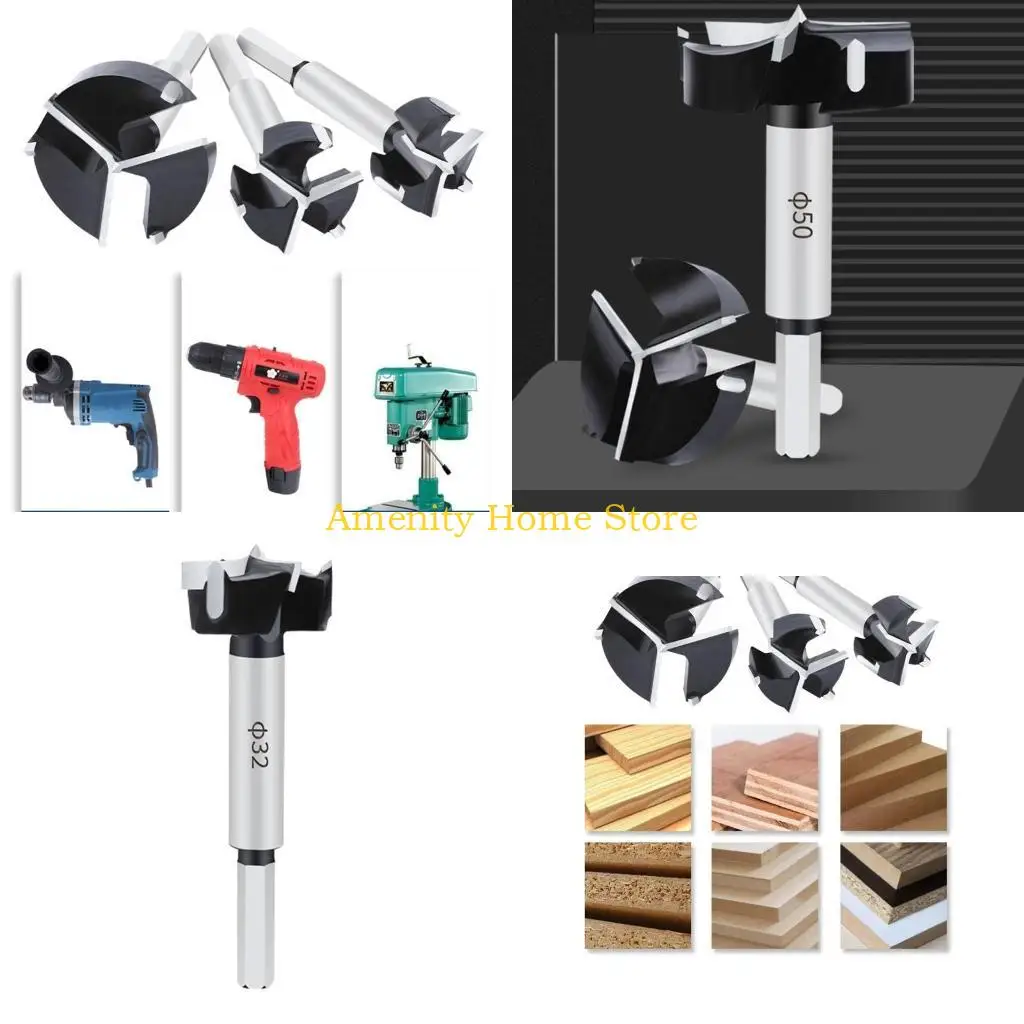 

F26C Drill Bit Woodworking Hole Opener Metal Hole Drill Bits Drilling Crowns Metal Iron Aluminum Stainless Tools