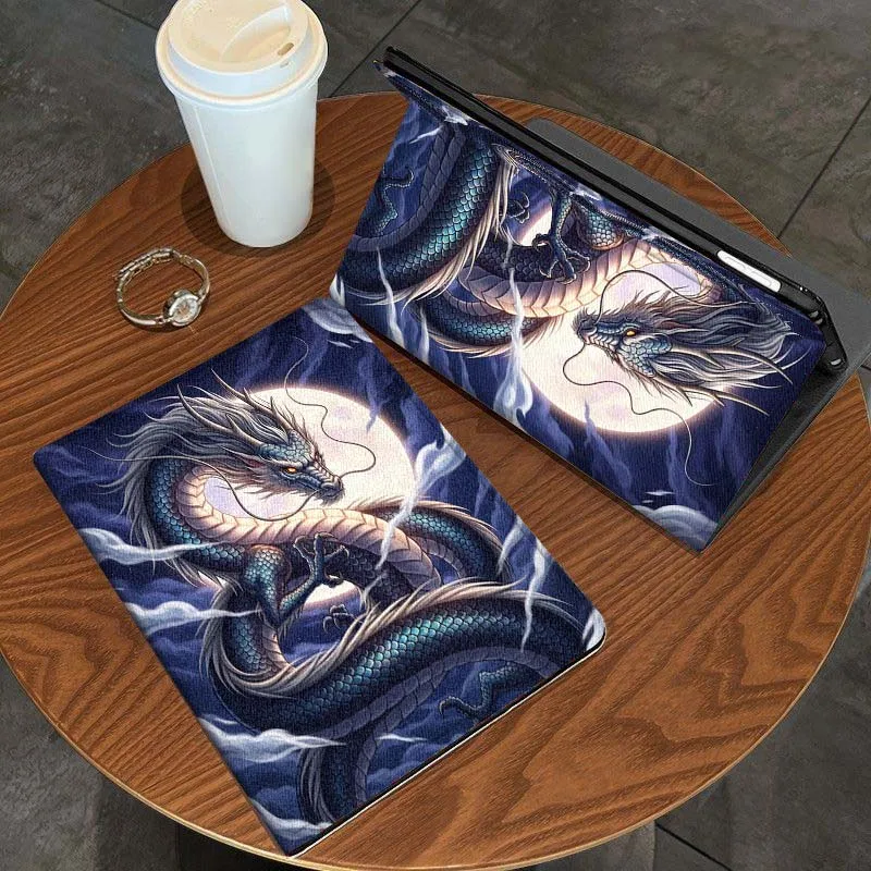 

Fashion Anime dragon For iPad Pro Air Mini 1 2 3 4 5 6 7 7th 8th 9th 10th 11th 10.2 9.7 10.5 10.9 11 12.9 Tablet Case