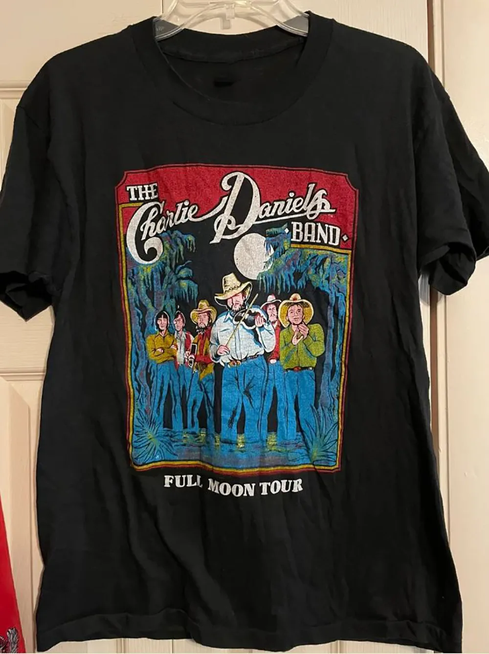 The Charlie Daniels Band Full Moon Tour Adult Shirt Cotton For Men Women  PP699