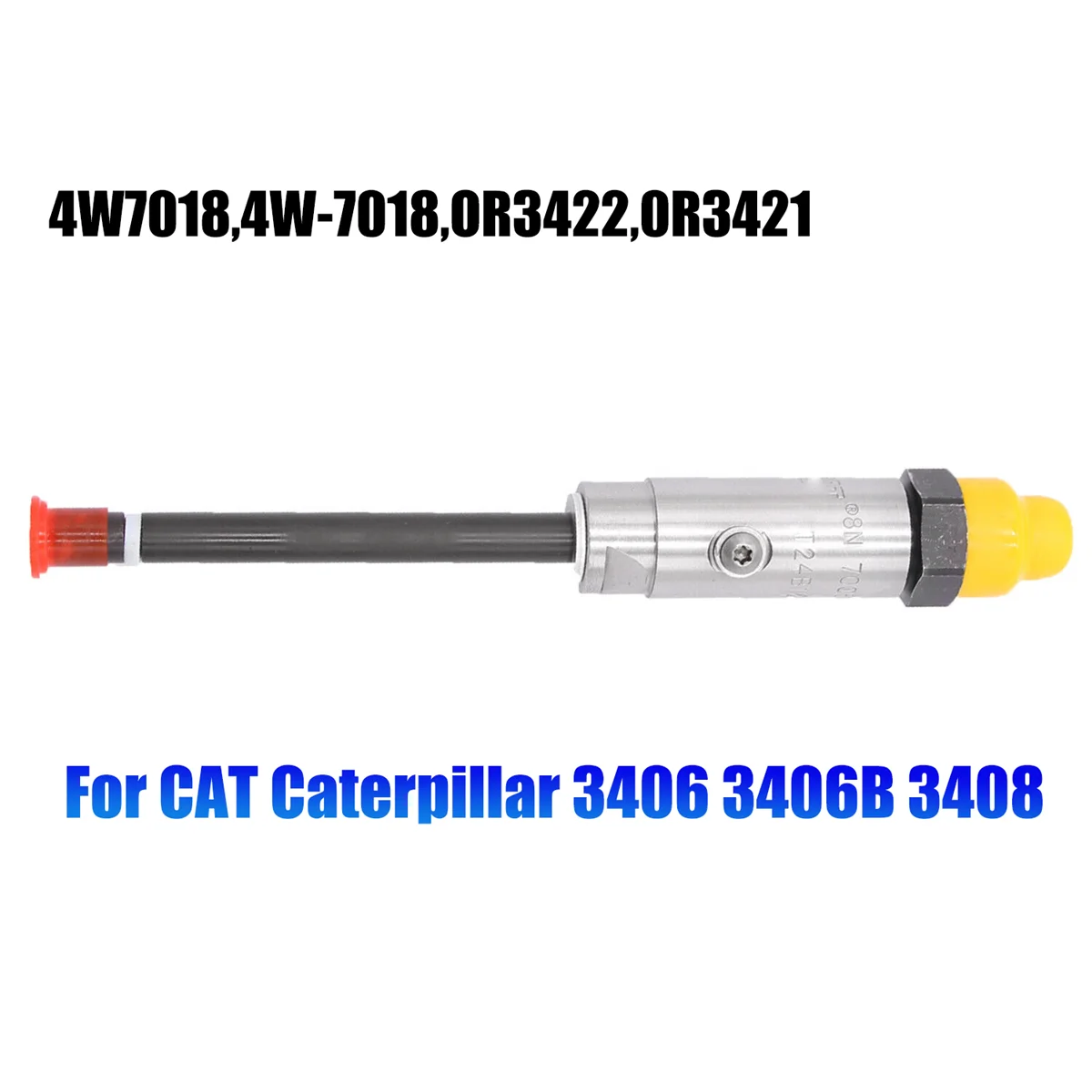 New Fuel Injector Nozzle 4W7018,OR3422 Fits for Caterpillar CAT 3406,3408,988 Loader