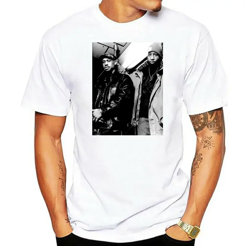 Gang Starr - B&W Picture - Black T-Shirt