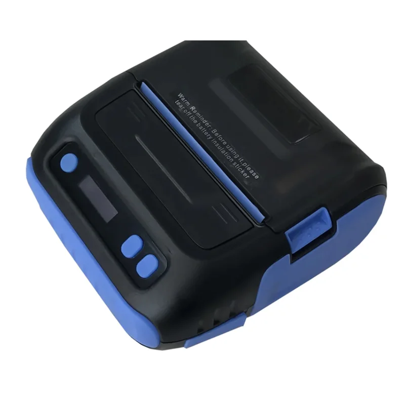 Superieure draagbare draagbare printer P29L Bluetooth thermische barcodeprinter voor 80 mm thermische bonnen