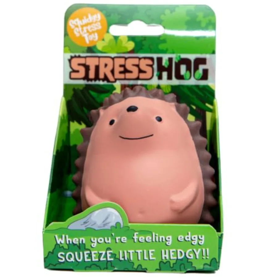

Stress Hog Toy - Unique Stress Balls for Adults and Teenagers Squishy Fidget Toys for Anxiety - Cool Desk Accessories Cute Hedg