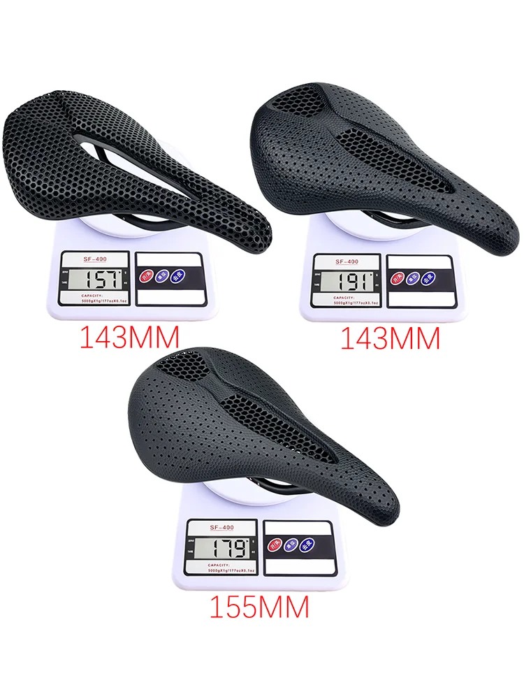 وسادة مقعد مطبوعة بتقنية ثلاثي - مراجعة Carbon Saddle 3D Printed Honeycomb وسعره