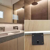 1/4Pairs Furniture Sliding Door Roller Cabinet Wardrobe Closet Pulley Spring Slider Wheel with Bearings Furniture Accessories 6
