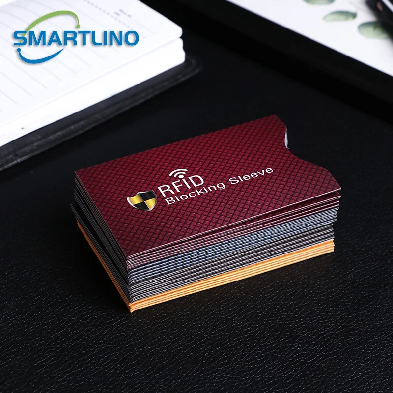 1/5/10Pcs Anti Theft RFID Credit Card Protector Blocking Cardholder Sleeve Skin Case Covers Protection Bank Card Case