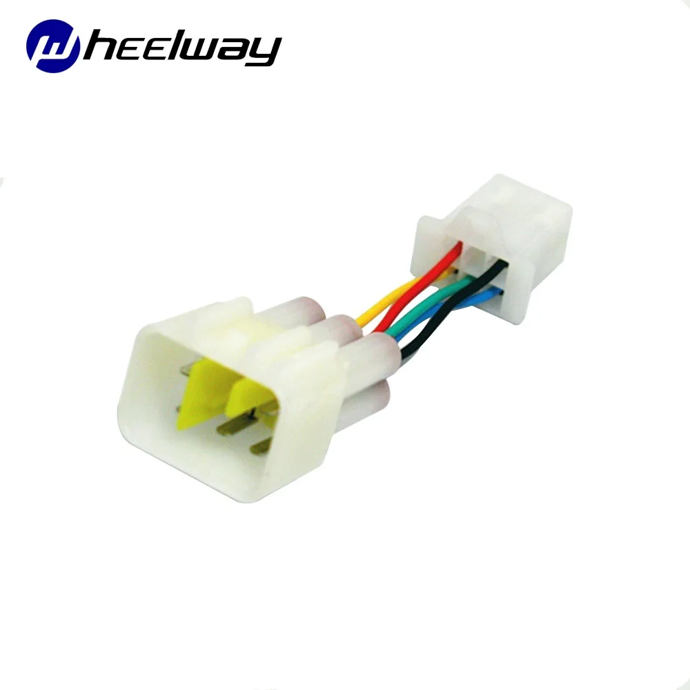 Hall Extension Wiring Electric Bicycle Scooter Tool 5 Pin Male Female Waterproof Hall Conversion Plug-in Motor Hall Adapter