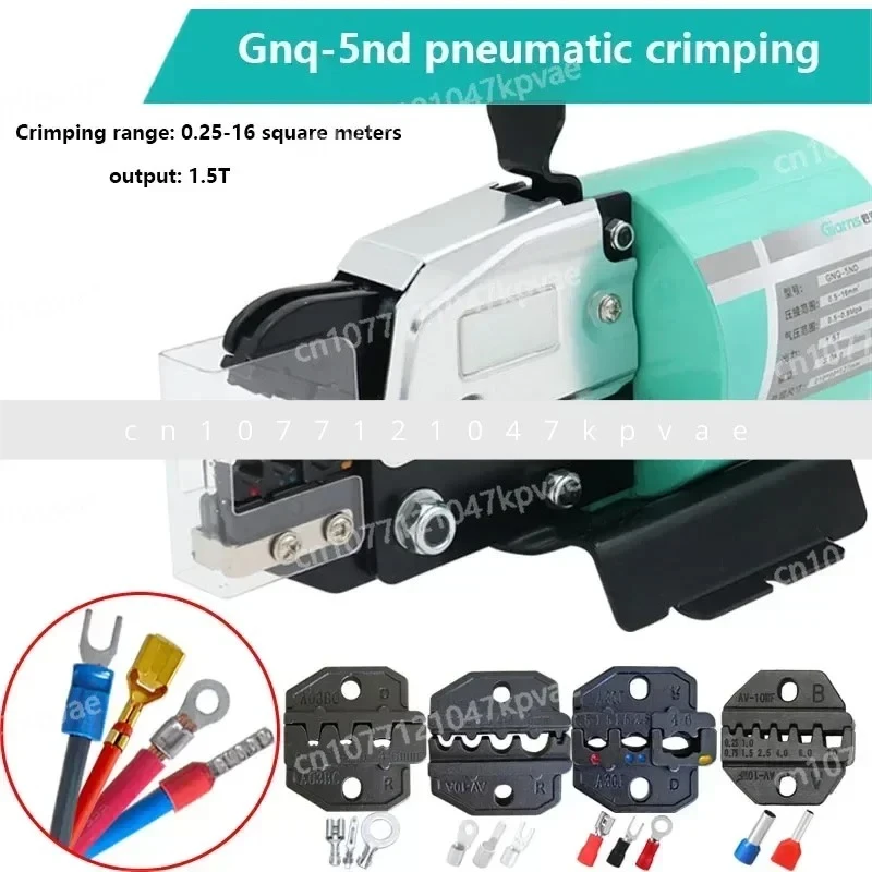 Multi Functional Wiring Ear Crimping Pneumatic Crimping Pliers GNQ-5ND Cold  Terminal  Machine
