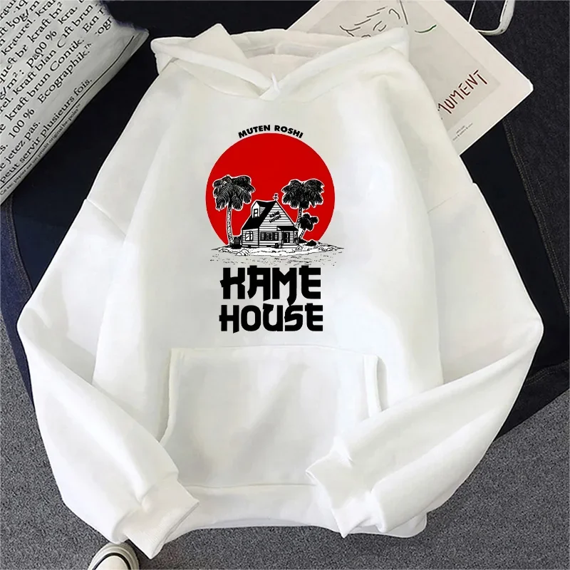 Men's Autumn and Winter Hooded Sweatshirt Kame House Printed Sweatshirt Fashionable Sweatshirt Hattori Hanzo Men's Clothing