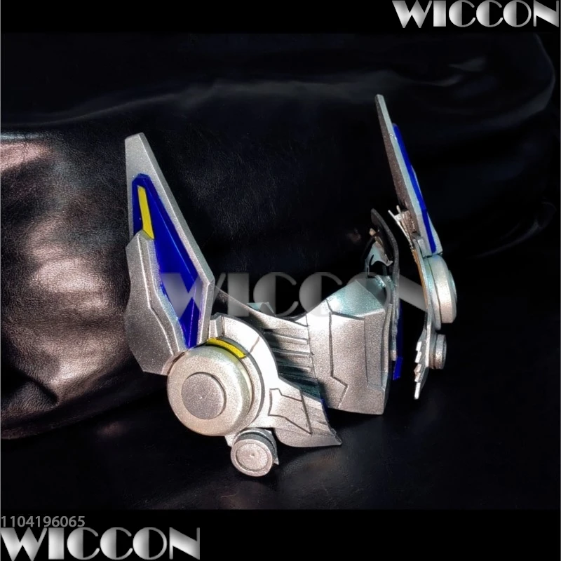 Transform OptimPrime Female Version Mechanical Mask Headphones Cosplay Prop SciFi Mecha Resin Masks Halloween Navidad Carnaval view 3