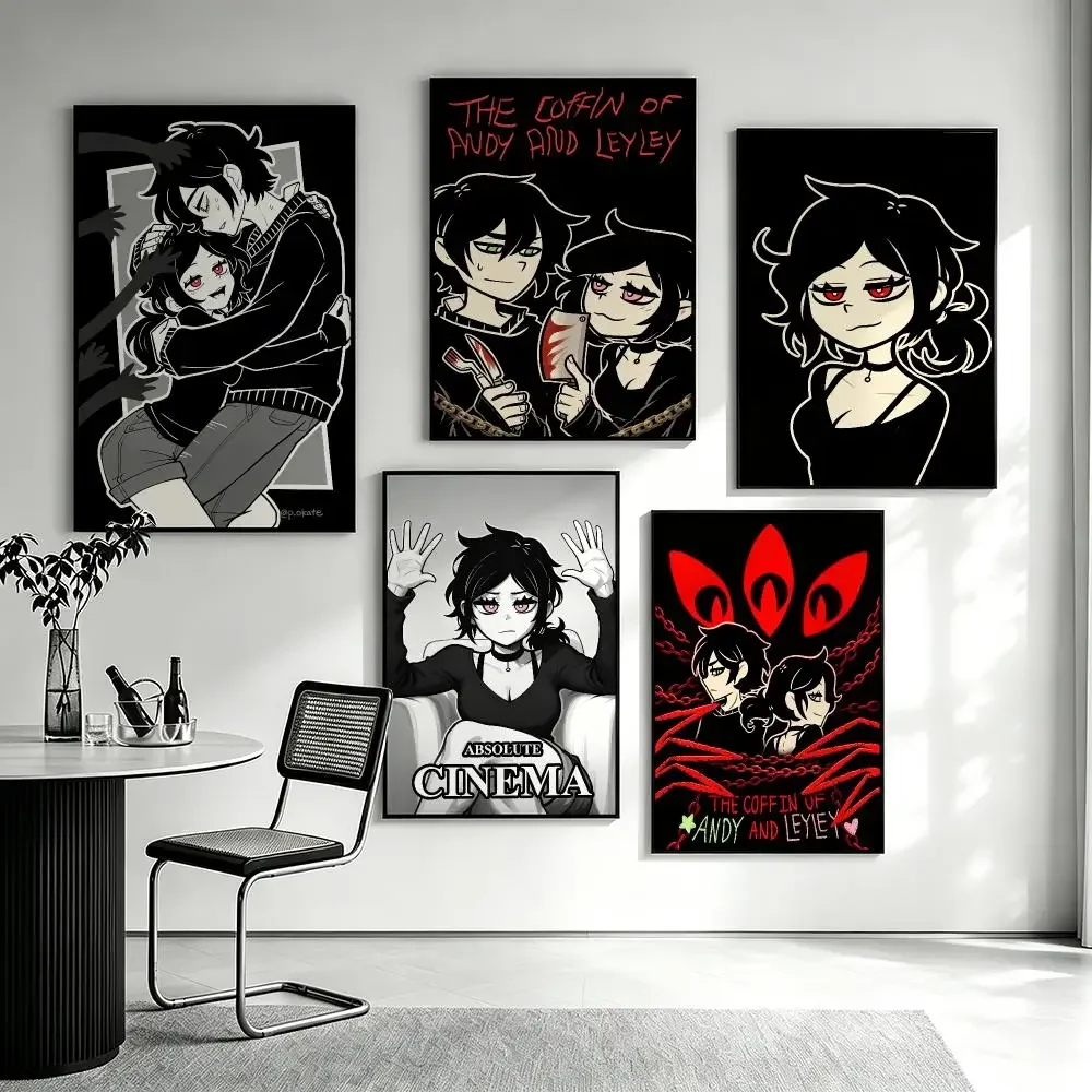 The Coffin of Andy and Leyley Poster Poster HD printing Sophisticated Style Wall Art Home Decor For Bedroom Living Room Creative