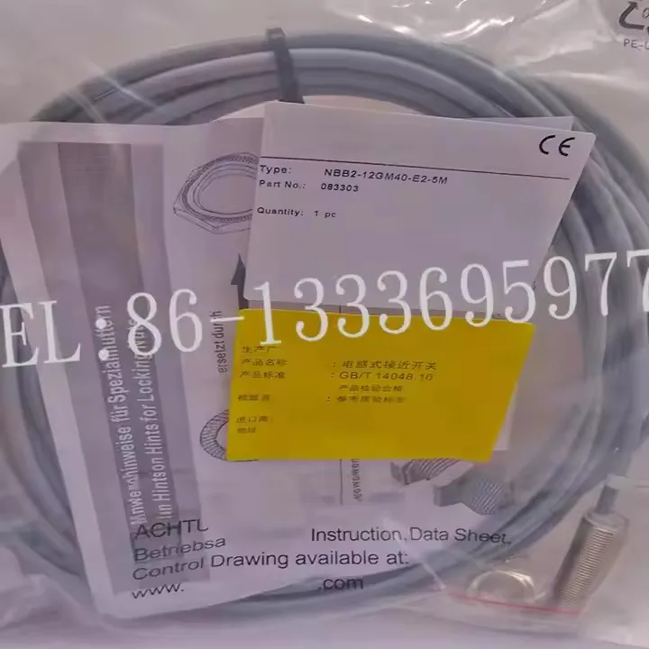 

Proximity switch sensor NBB20-U1-E0-M/E1-M/E2-M/E3-M NBB2-12GM40-E0-5M/E2-5M Real shooting Brand new and original