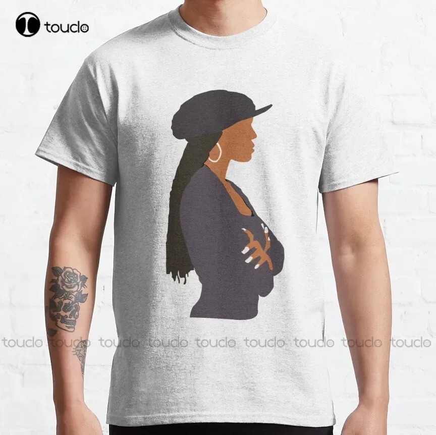 Janet Jackson - Poetic Justice  Classic T-Shirt Mens Golf Shirt Custom Aldult Teen Unisex Digital Printing Xs-5Xl Tshirt Classic