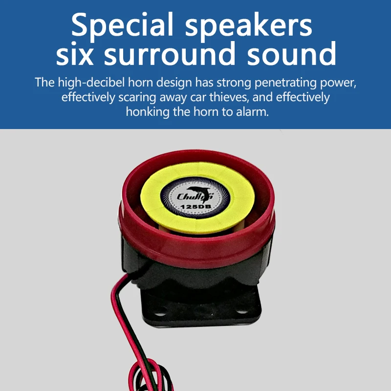 Hot Anti-theft Security  Electric Remote Motorcycle Alarm System Lock With 2 Controllers High Sensitivity