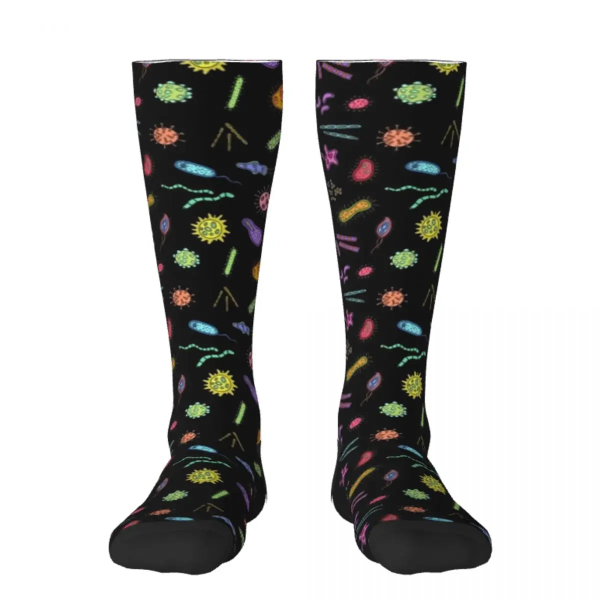 

Microbes Pattern Socks custom cute Socks Male Women's