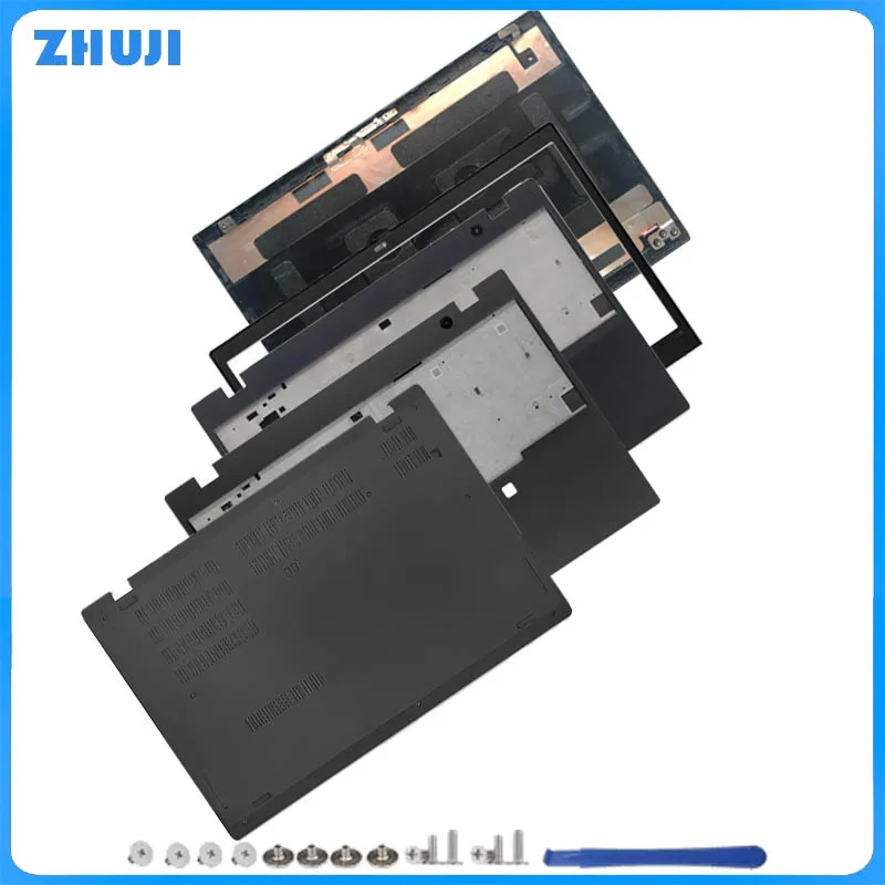 

NEW Laptop LCD Back Cover For Thinkpad L15 Gen1 Gen2 Front Bezel Palmrest Bottom Case Laptop Frames