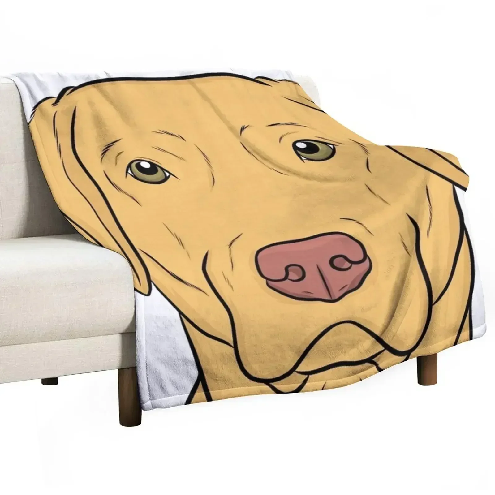 Dudley Lab Throw Blanket warm winter Decorative Beds Warm Decorative Sofa Sofa Throw Blankets