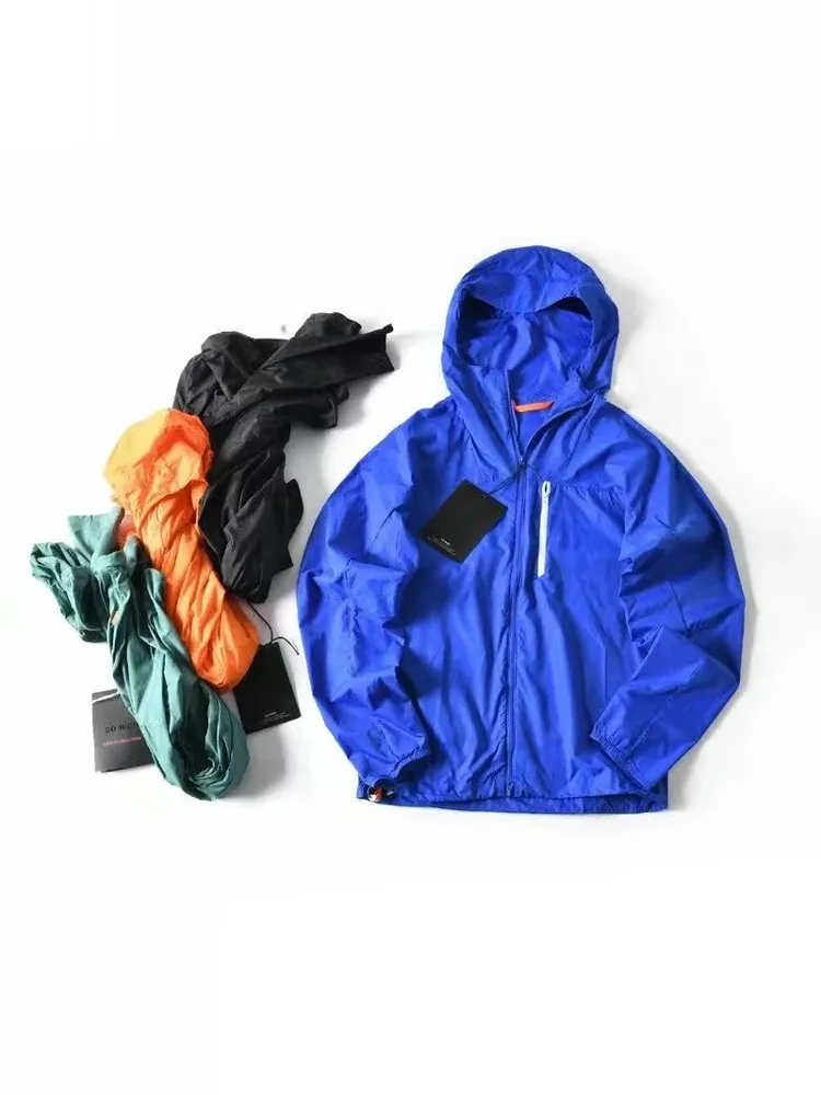 

Lightweight Outdoor Mountain Series Sun Protection Clothing Summer Hiking Climbing Nylon Plaid Waterproof Fabric Skin Jaet ...