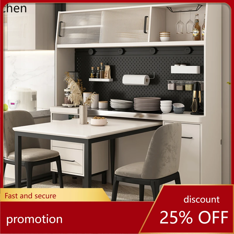 

HXL modern simple dining table integrated meal side direct drinking machine by cabinet household tea storage coffee cabinet