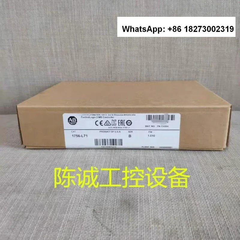 

AB 1756L71 controller original stock
