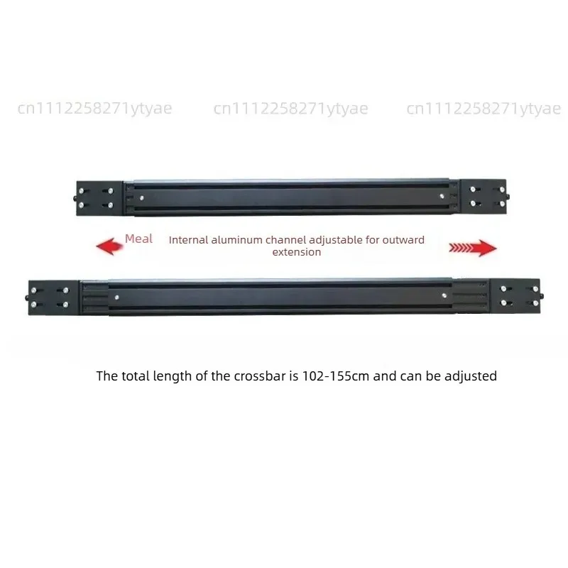Roof Silent Crossbar Off-road SUV General Aluminum Alloy Non-punching Retractable Tent Low Luggage Crossbar