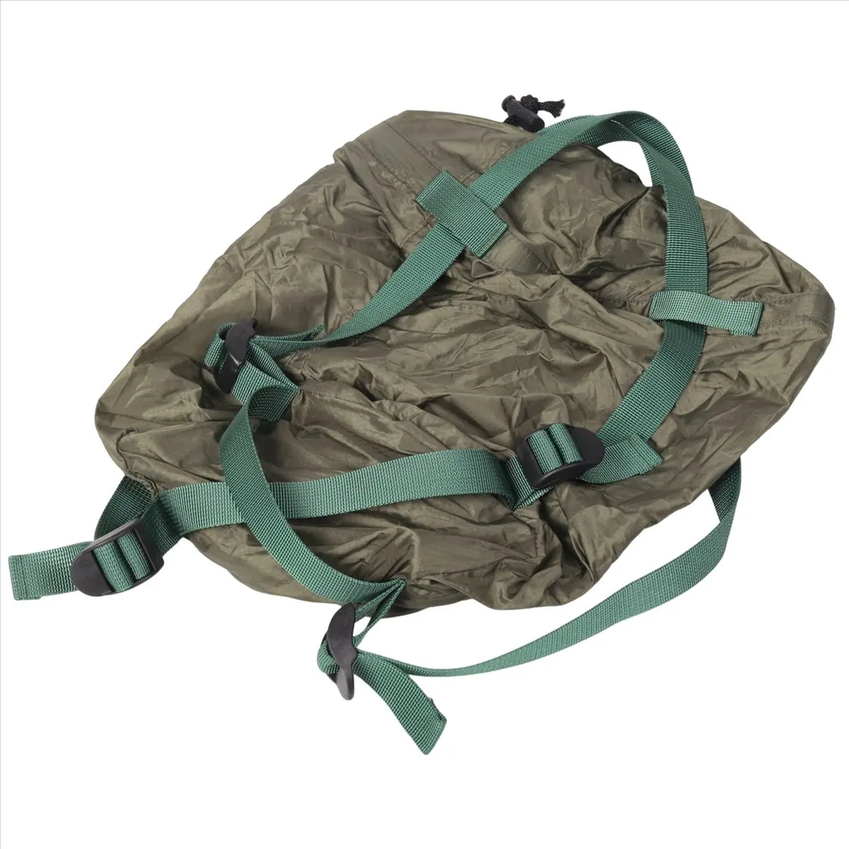 (WSFS) Outdoor Sleeping Bag Compression Sack Waterproof Camping Sleeping Bag Storage Pouch Camping Equipment Army Green