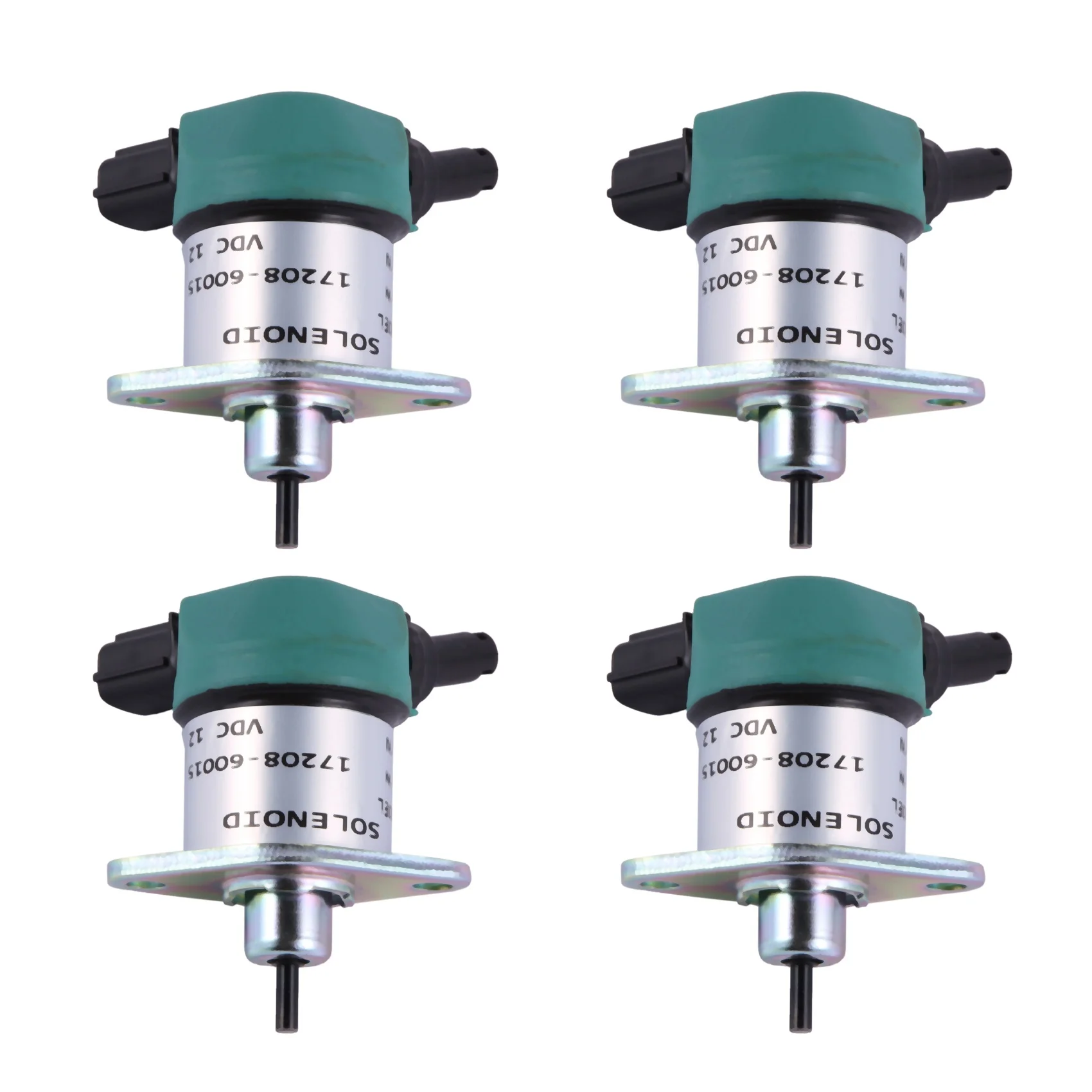 

4X for Kubota D1005 D1105 D905 Solenoid Shutdown 17208-60015 17208-60016 17208-60017 12V Stop Magnet Fuel Shutdown