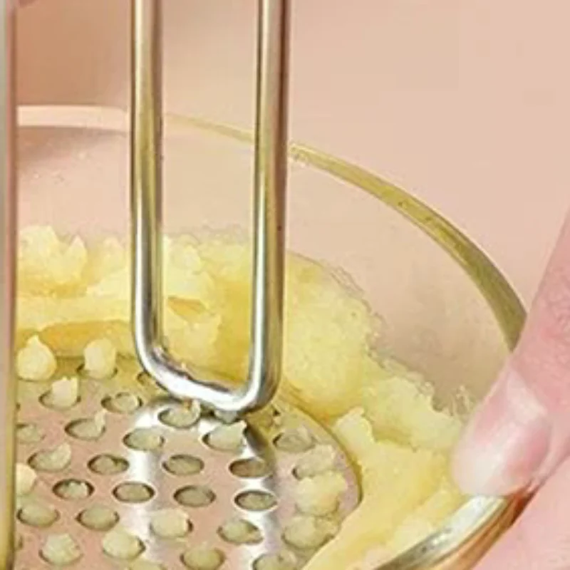 

Stainless Steel Potato Masher Vegetable Masher Crush Vegetable Fruit Press Maker Kitchen Tool Gadget Kitchen Accessories