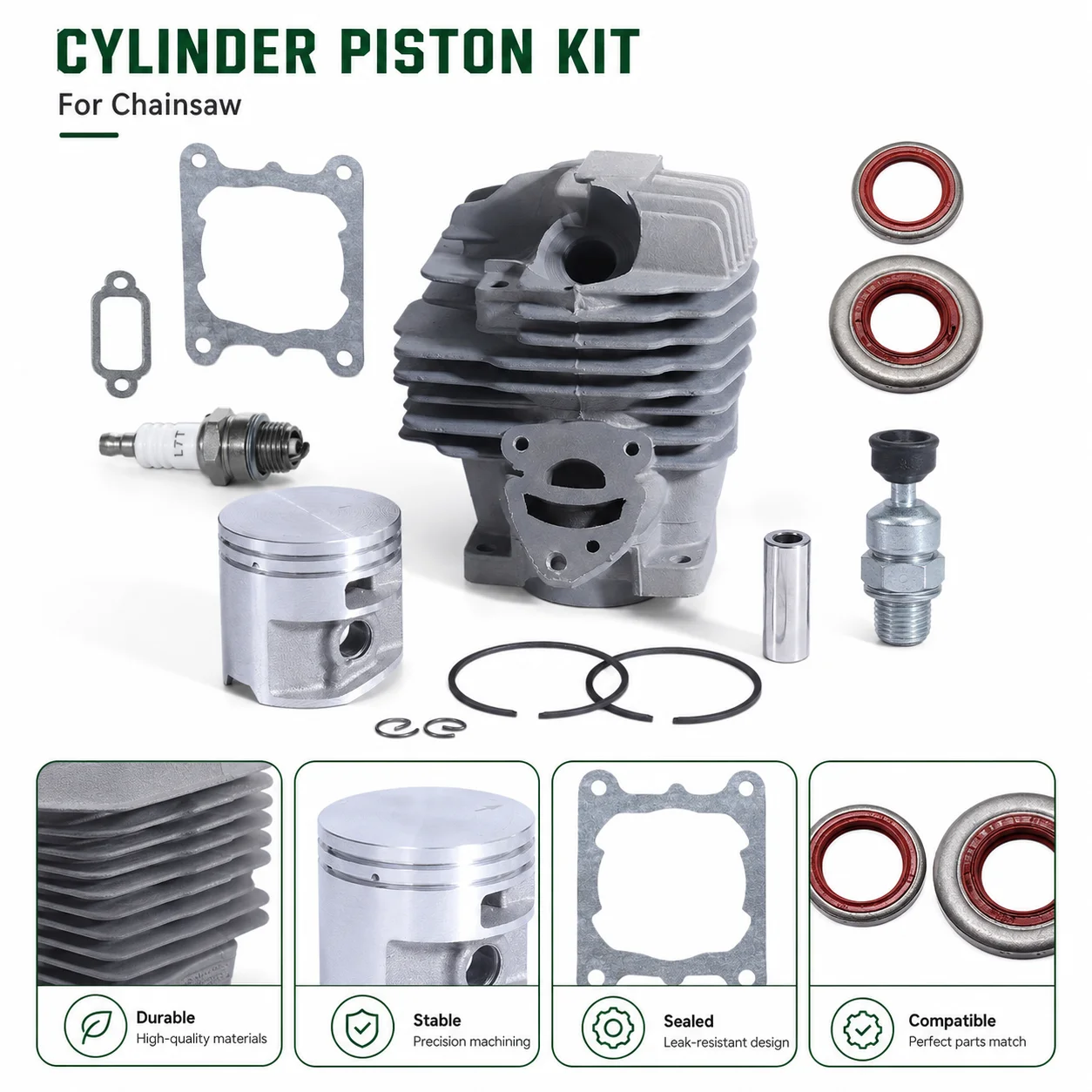 Kit cylindre-piston de 44,7 mm - Stihl Chainsaw Ms261 avis et prix