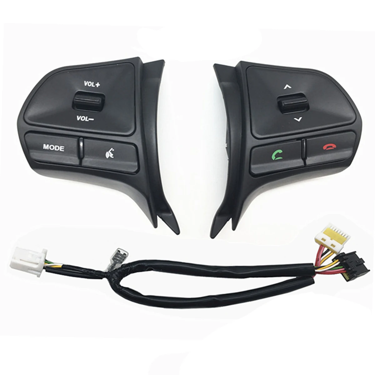 For KIA RIO K2 2011-2014 Multifunction Steering Wheel Control Button  o Phone Volume Switch with Backlight