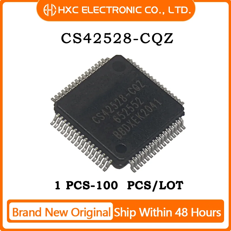 

1/5/10/50PCS 100% New CS42528-CQZ CS42528 CQZ QFP-64 IC